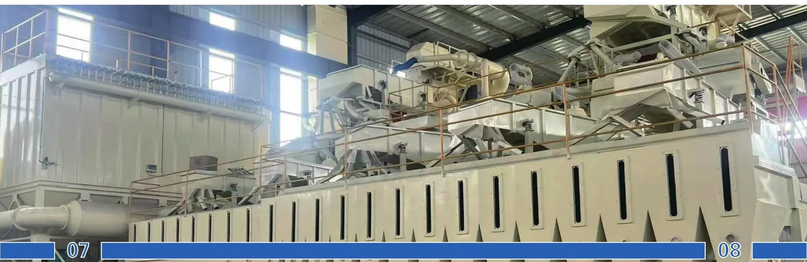 Longsheng abrasive material production line
